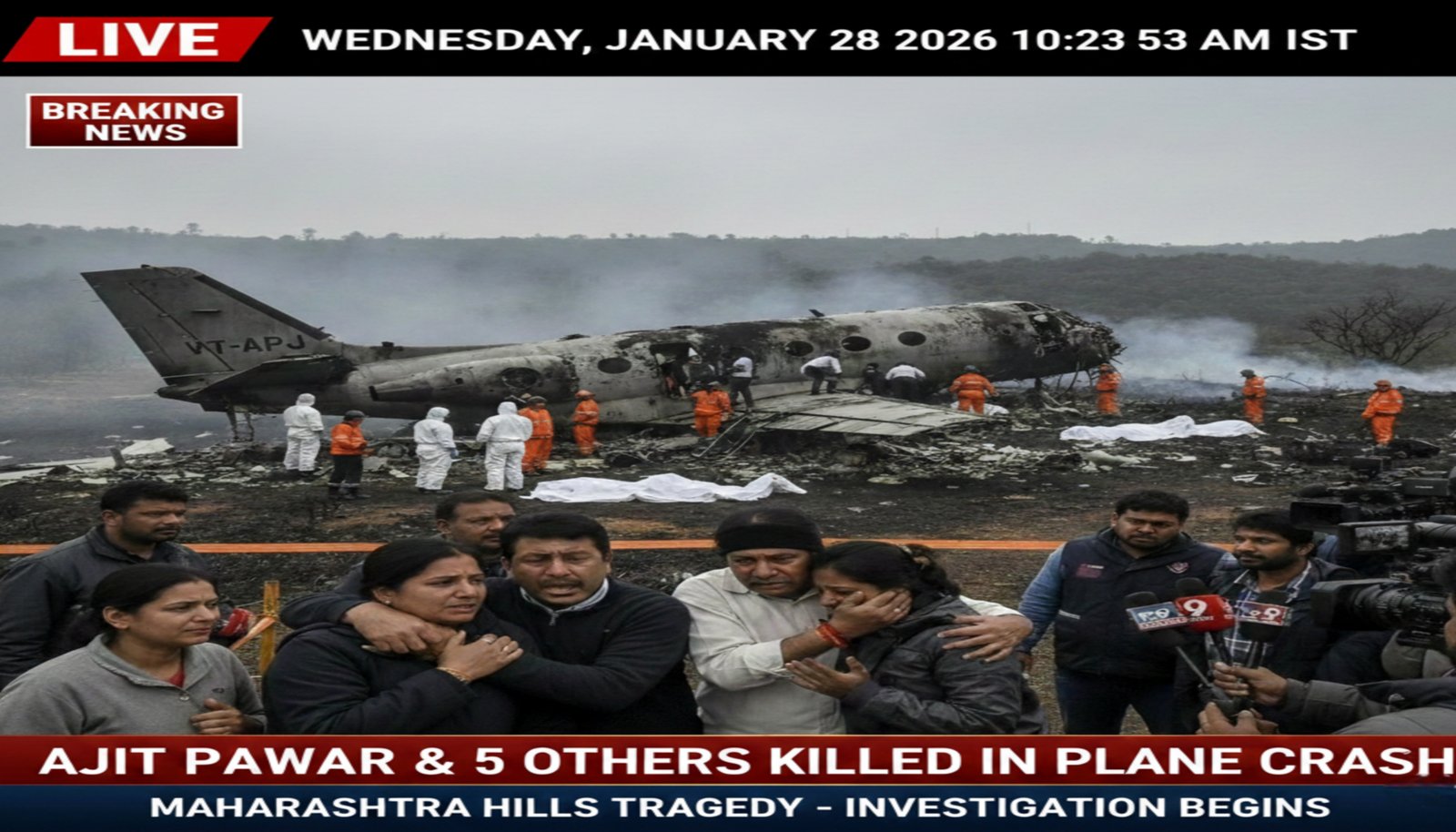 Maharashtra Deputy CM Killed in Plane Crash