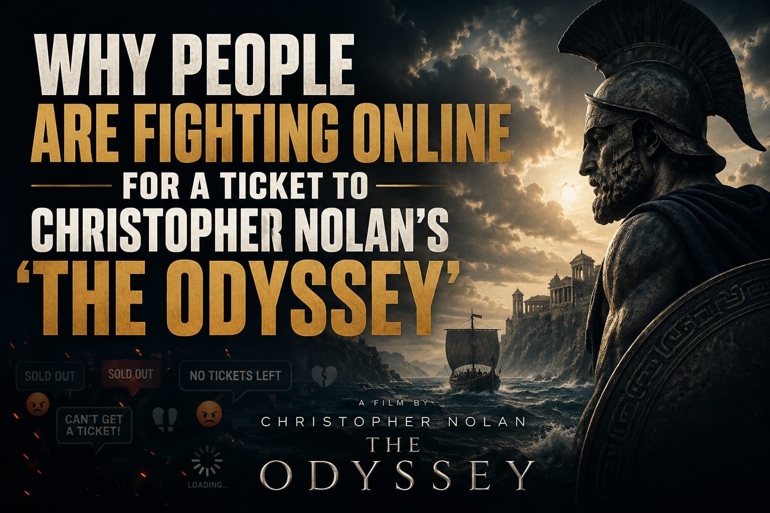 Why People Are Fighting Online for a Ticket to Christopher Nolan’s ‘The Odyssey’