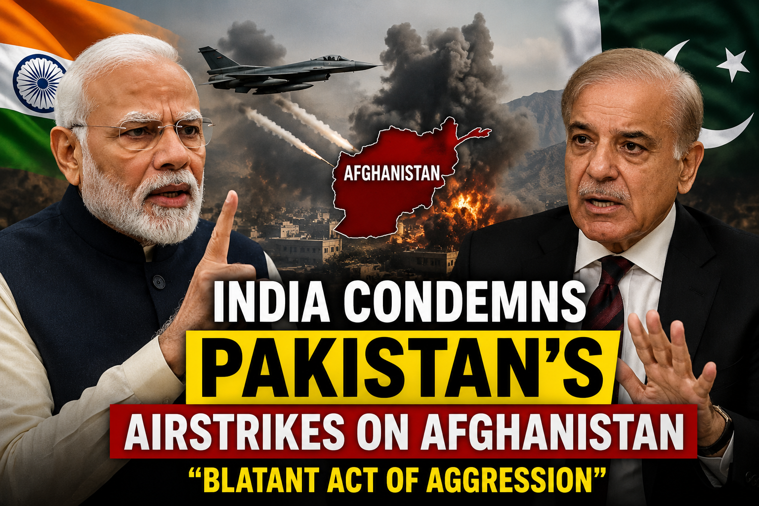 India Criticizes Pakistan's Airstrikes on Afghanistan